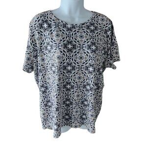 Croft & Barrow Classic Tee Short-sleeved Size 1X